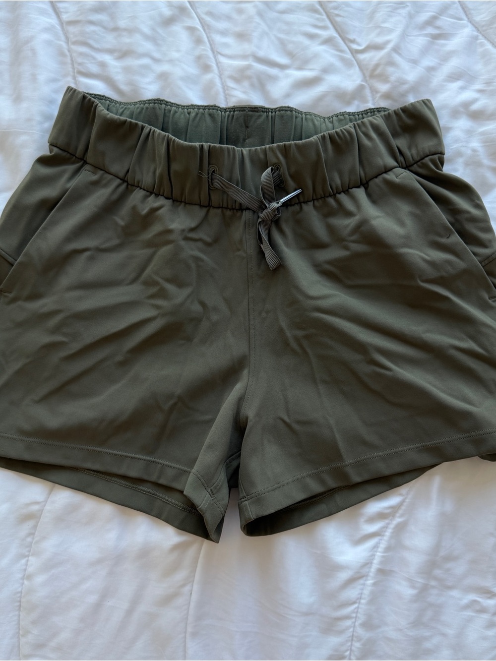 Women’s Olive Green Lululemon Shorts
